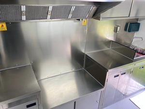 รถขายอาหารวีแกนรุ่นใหม่รถขายอาหารเคลื่อนที่แบบสตรีทมาตรฐานพร้อมอุปกรณ์ในครัว - Product Image 5