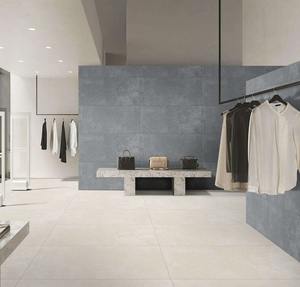 Edgar Ivory 600x1200 brillante y mate exterior edificio piedra aspecto travertino fachada porcelana azulejos de pared - Product Image 4