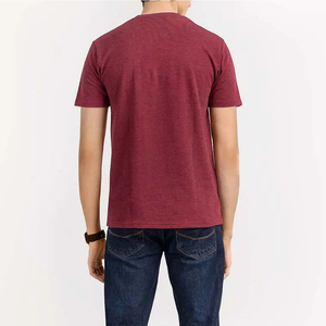 Camisetas Deportivas para Hombre de Alta Calidad, Ajuste Delgado, 100% Algodón, Transpirables, Nuevo Diseño, Color Sólido, Estilo Gimnasio - Product Image 2