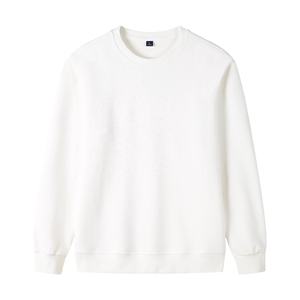 Meilleure qualité nouveau Style Streetwear couleur unie hommes pull sweat hiver chaud à manches longues hommes sweat - Product Image 6