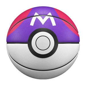 Ballon de basketball officiel Pokémon taille 5 et 6, en caoutchouc et cuir PU, pour entraînement en salle, avec logo imprimé, pour compétition - Product Image 4