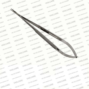 Portaagujas Jacobson de Tacto Delicado Vaslcare, Mango de Corte en Espiral, Instrumento Quirúrgico Cardiovascular de Precisión, Manual - Product Image 1