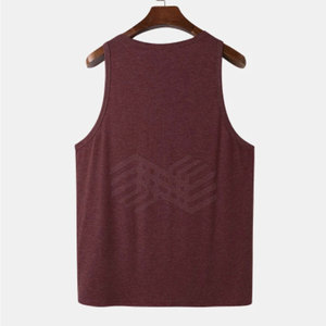 Camiseta sin Mangas Casual para Hombre, de Alta Calidad, Algodón/Poliéster, Transpirable, de Secado Rápido, para Gimnasio, Ejercicio, Fitness, Venta Directa de Fábrica - Product Image 2