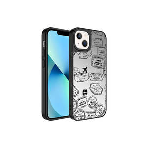 Étui miroir de luxe Netzy pour iPhone 13 11 Pro XR - Coque en silicone brillante antichoc avec protection de l'appareil photo - Product Image 1