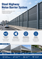 Panel Acústico Perforado Hecho a Mano para Barrera de Carreteras, Control de Ruido Industrial, Aislamiento de Tráfico en Exteriores
