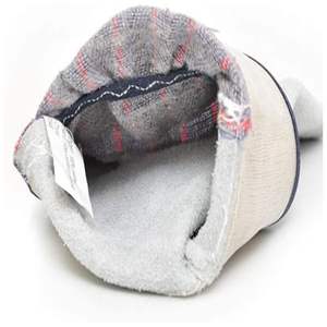 Canadian <b>Rigger</b> Cow Split Leather Safety <b>Gloves</b> General Purpose Construction Gardening Industrial Work Protective Gear - Product Image 4