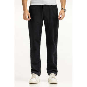 กางเกงยีนส์ทรงสลิมฟิต สโตนวอช วินเทจ ทรงดินสอ ขากว้าง ปักลาย กางเกงทรงดินสอสีฤดูหนาว MN-JNS-WS25-005 - Product Image 1