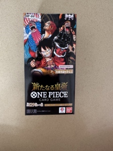 การ์ด OPCG OP09 Emperors in the New World ของญี่ปุ่น จำนวน 12 กล่อง แบบยกกล่อง ของแท้ 100% สำหรับเกมการ์ดสะสม สำหรับอายุ 14 ปีขึ้นไป - Product Image 1