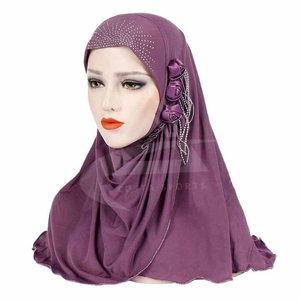 Women's Scarf Factory Price Stretchy Hijab Plain 2025 Hijab Wholesale Rate Oem Services Women's Scarf - Product Image 5