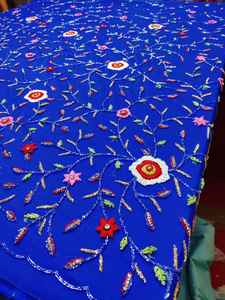 Tela de Encaje Guipur de Alta Calidad al por Mayor con Cuentas para Vestidos de Novia y Bordados, Material de Poliéster/Algodón - Product Image 2