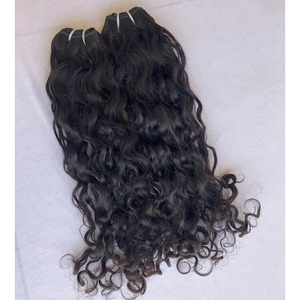Expérience approfondie Fournisseur de tissage de cheveux Extensions de cheveux humains malaisiens vierges bouclés naturels à cuticule alignée pour femmes - Product Image 1