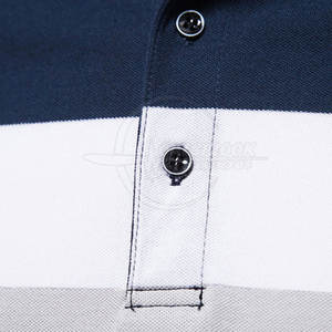 เสื้อโปโลผู้ชายสีตัดกับวัสดุที่ดีที่สุด - Product Image 4