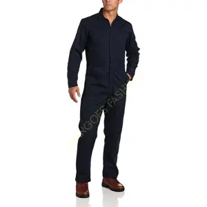 男士基本混装连体衣-带安全功能的耐用工作制服，工作裤，围兜工作服