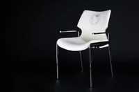 Chaise de salle à manger de luxe post-moderne en acier inoxydable plaqué or, cuir haut de gamme, pour la maison, le restaurant, la cuisine, l'hôpital, usage commercial