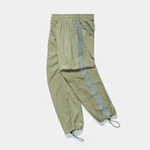 Trendy Unisex <b>Nylon</b> Windbreaker Regular fit Side Zipper Pockets Fitted Body <b>Nylon</b> <b>Pants</b> close Quick Dry Lose Bottom - Product Image 5