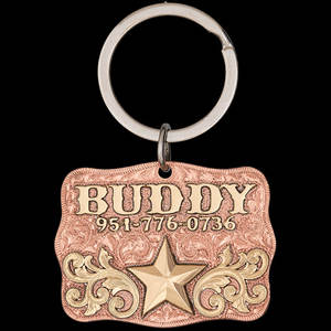 Étiquette d'oreille personnalisée Buddy pour chien - Product Image 1
