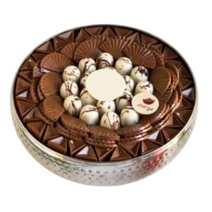 Bol à chocolat décoratif fantastique avec plateau en argent élégant bol à chocolat artisanal de qualité supérieure pour une utilisation au restaurant d'hôtel - Product Image 2