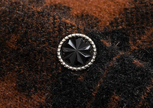 Suéter de invierno informal de talla grande para mujer, patrón sólido, algodón súper suave, corte clásico, manga larga, transpirable - Product Image 3