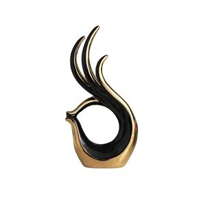 Escultura Moderna Abstracta de Latón con Diseño Artístico Elegante, Forma Personalizada de Alta Calidad para Regalos Promocionales - Product Image 4