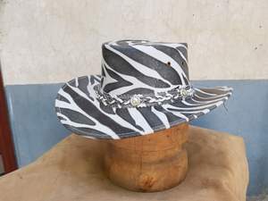New Design Snake Pattern Leather <b>Cowboy</b> <b>Hat</b> with Braided Band Exotic Western Style Wide Brim <b>Hat</b> for Men 2026 <b>Cowboy</b> <b>Hats</b> - Product Image 6