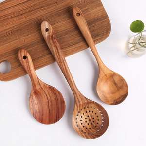 Best Selling Wood Kitchen Utentil for Home Natural Wooden Cookware Accessories Cooking Tool Utensils - Product Image 5