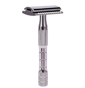 Barbier professionnel hommes outils cheveux et lames couteau de rasage pliant rasoir droit en acier inoxydable - Product Image 6