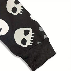 Sudadera con capucha y cremallera en blanco con logotipo personalizado, sudaderas con capucha informales con estampado de farol para gimnasio para hombre, sudadera morada con cremallera personalizada, sudadera cómoda - Product Image 3