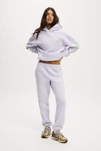 Quick Dry Pastel Lilac Drop Shoulder Women's Oversize <b>Graphic</b> <b>Hoodie</b> Anti-Wrinkle & Breathable Hoodies Women's <b>Zip</b> <b>Up</b> <b>Hoodie</b> - Product Image 5