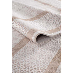 Tapis moderne multicolore Netline ZE010, 60% viscose, 40% acrylique, pour chambre à coucher, bureau, chambre d'enfant, entrée - Product Image 2