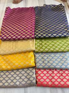 High-Quality Brocade Fabric Luxurious Textiles <b>for</b> Fashion, Upholstery & Crafts Wholesale Bulk Supply - Product Image 4