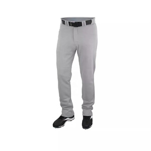 Fabricant d'uniformes de baseball personnalisés pour hommes, maillots à manches courtes en coton polyester respirant, ensembles grande taille pour équipes d'adultes - Product Image 3