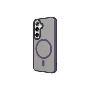 Coque rigide en PC pour Samsung Galaxy S24, compatible avec la charge sans fil MagSafe, protection contre les chocs, Netzy Luxury - Product Image 5