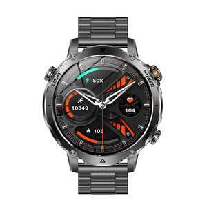 Reloj Inteligente para Hombre AK106 con Correa de Acero Inoxidable, Resistente al Agua IP68, Llamadas por Bluetooth, Monitor de Actividad Física, Batería de 1400 mAh con Duración de 5-10 Días - Product Image 3