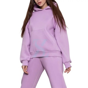Survêtement 2 pièces à capuche pour femmes Plus Size Winter Sportswear Breathable Sweatshirt Set with Printed Sweatpants Unisex - Product Image 4
