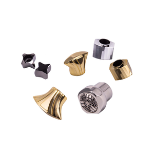 Luxury 15mm Zamac Metal Perfume Bottle Cap Round 100ml Capacity with Pump Sprayer for Use on Cans <b>Glass</b> Bottles <b>Vials</b> - Product Image 1