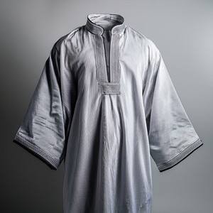 Thobe en coton islamique de haute qualité et à bas prix pour hommes - Product Image 2