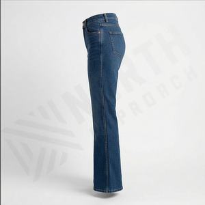 Jeans à jambes larges vintage pour femmes, mode automne-hiver, denim décontracté, pantalon ample en denim pour femmes, pantalon streetwear - Product Image 3