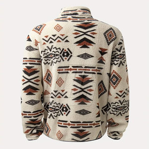 Classic Men <b>Fleece</b> Full Zip <b>Jacket</b> Outdoor Winter Clothing Comfortable Fashion Daily Outerwear Winter <b>Jacket</b> - Product Image 2