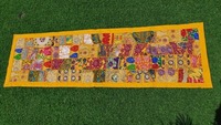 Coloré Patchwork Chemin De Table À La Main Table À Manger Mate Mur Chambre Décoration Coton À Manger À La Main Tapisserie Décorative