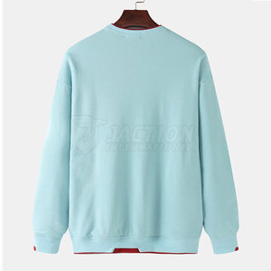 Sudadera sólida de invierno para hombre con diseño de logotipo personalizado-100% algodón transpirable superventas nueva llegada - Product Image 2