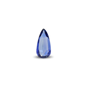 Saphir bleu 3,08 carats, facetté, bleu royal naturel, pierre précieuse non montée, calibrée, taille 10 mm, traitement thermique, hauteur 8 mm - Product Image 2