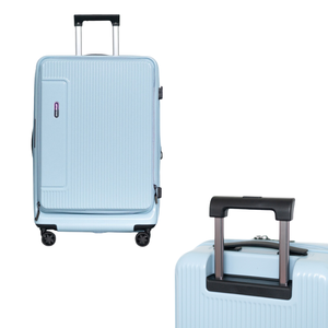 Travelking กระเป๋าเดินทางเปลือกแข็ง8088 ABS กระเป๋าเดินทางกันน้ำเรียบและเบามีที่จับ PP แข็งแรงแขวนเวียดนาม - Product Image 1