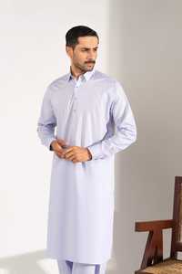 Meilleure qualité indien pakistanais traditionnel hommes taille libre droite Salwar Kameez ethnique moderne Design élégant mariage mode - Product Image 2