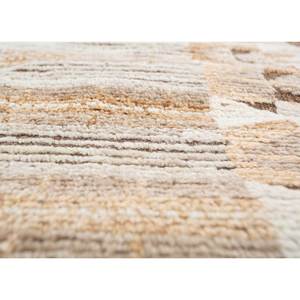 Manifest Ivory Striped Patchwork <b>Boho</b> Hand Knotted Afghan Wool <b>Rugs</b> for Home Living Room Carpet Hallway <b>Rug</b> Rectangle Re-1478 - Product Image 3