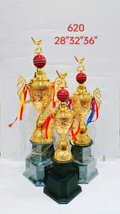 2025 nuevo trofeo de Metal personalizado único premio trofeo moderno de fútbol para el Premio Mundial de Deportes para el torneo escolar y de ferias comerciales - Product Image 3