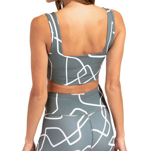 Nouveau style d'ensemble de compression pour femmes prix bon marché respirant séchage rapide vêtements de sport confortables vêtements de sport d'entraînement ensemble de yoga à bas taux - Product Image 6