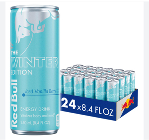 Red Bull Iced Vanilla Berry Edición Invierno 24x250ml Pedido Mínimo de 5 Toneladas para Importadores y Distribuidores Establecidos - Product Image 1