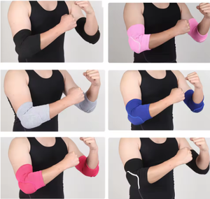 Breathable <b>Foam</b> Elbow <b>Pads</b> Polyester Sports Protection for Running Football Volleyball Dance Custom - Product Image 2