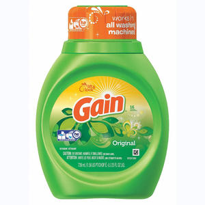 Detergente líquido para ropa ultra concentrado Gain, original, (146 LDS, 200 onzas) - Product Image 1