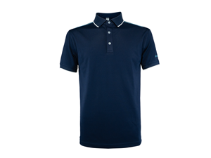 Chemise de sport de golf pour homme à manches courtes et boutonnée PREMIUM 2025 - UPF 50+ Séchage rapide Évacuation de l'humidité Tricotée - Product Image 2